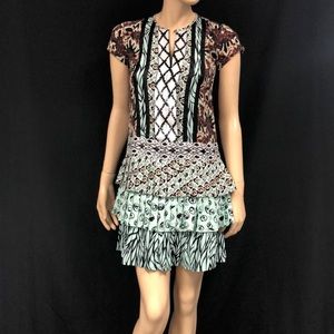 ETRO silk cocktail party dress IT 38 US Xs